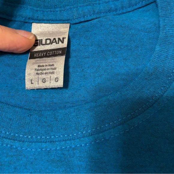 Mr. X’s Shiggidy Shack Caribbean Beach Bar Blue White Marlin T Shirt Size L - Picture 2 of 4